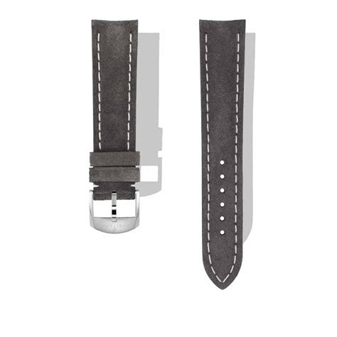 breitling nubuck strap|Anthracite Nubuck Calfskin Leather Strap .